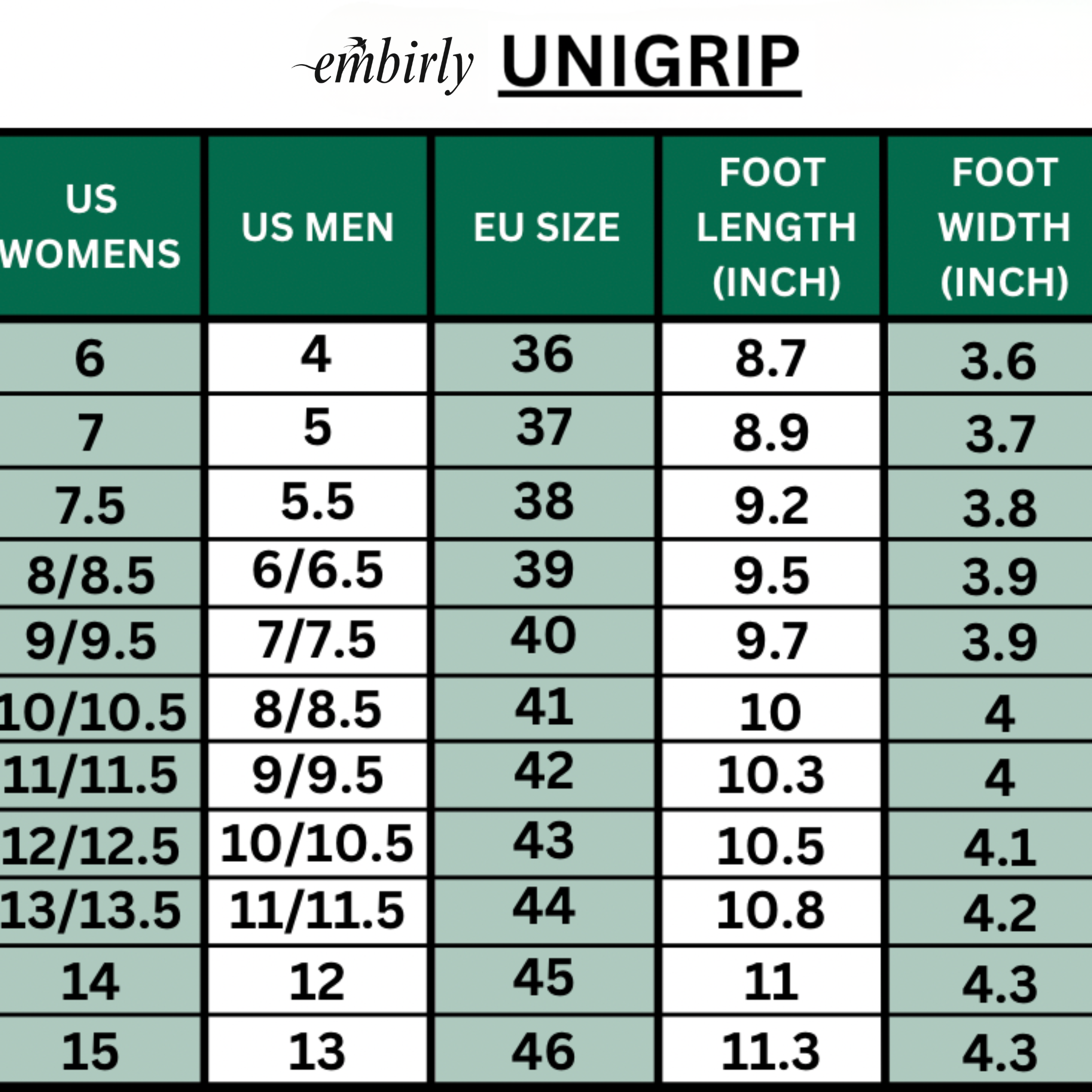 Embirly UniGrip Traction Shoes