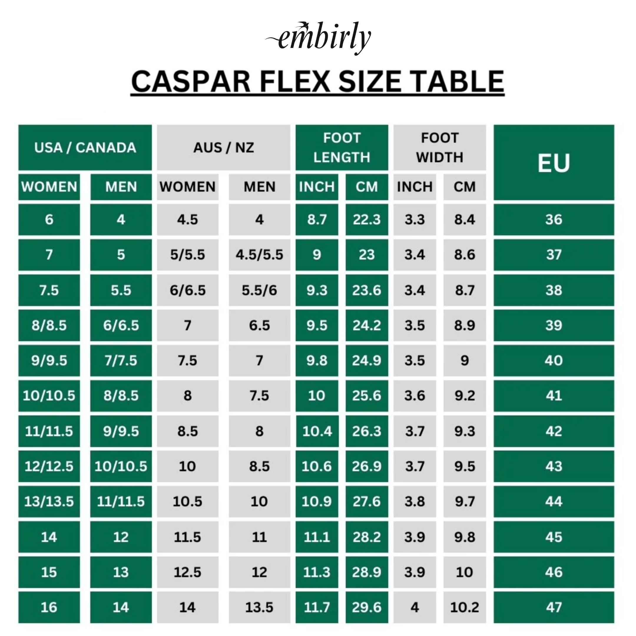 Embirly Caspar Flex Barefoot Shoes