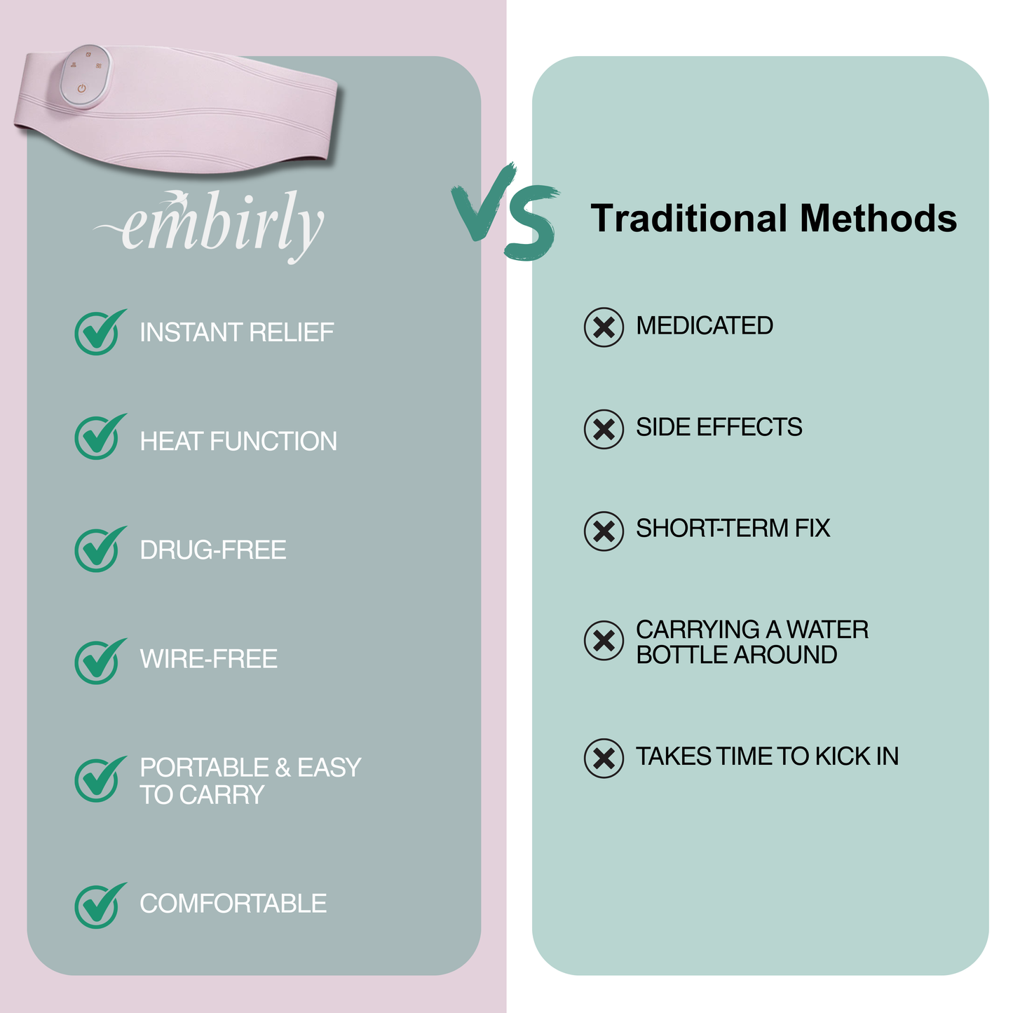 Embirly Essential Heating Belt | BEST SELLER